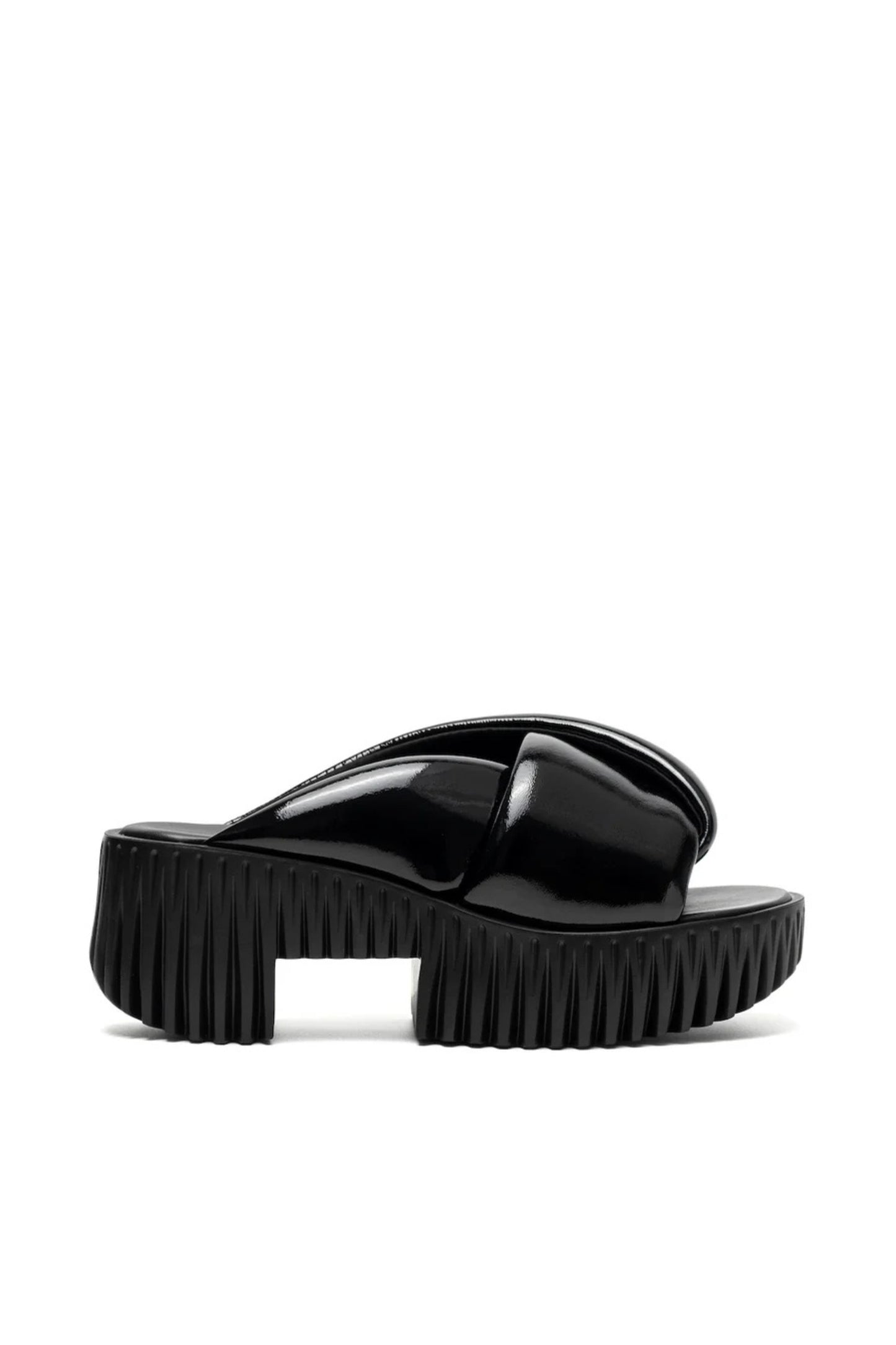 4CCCCEES - Black Patent Sandals