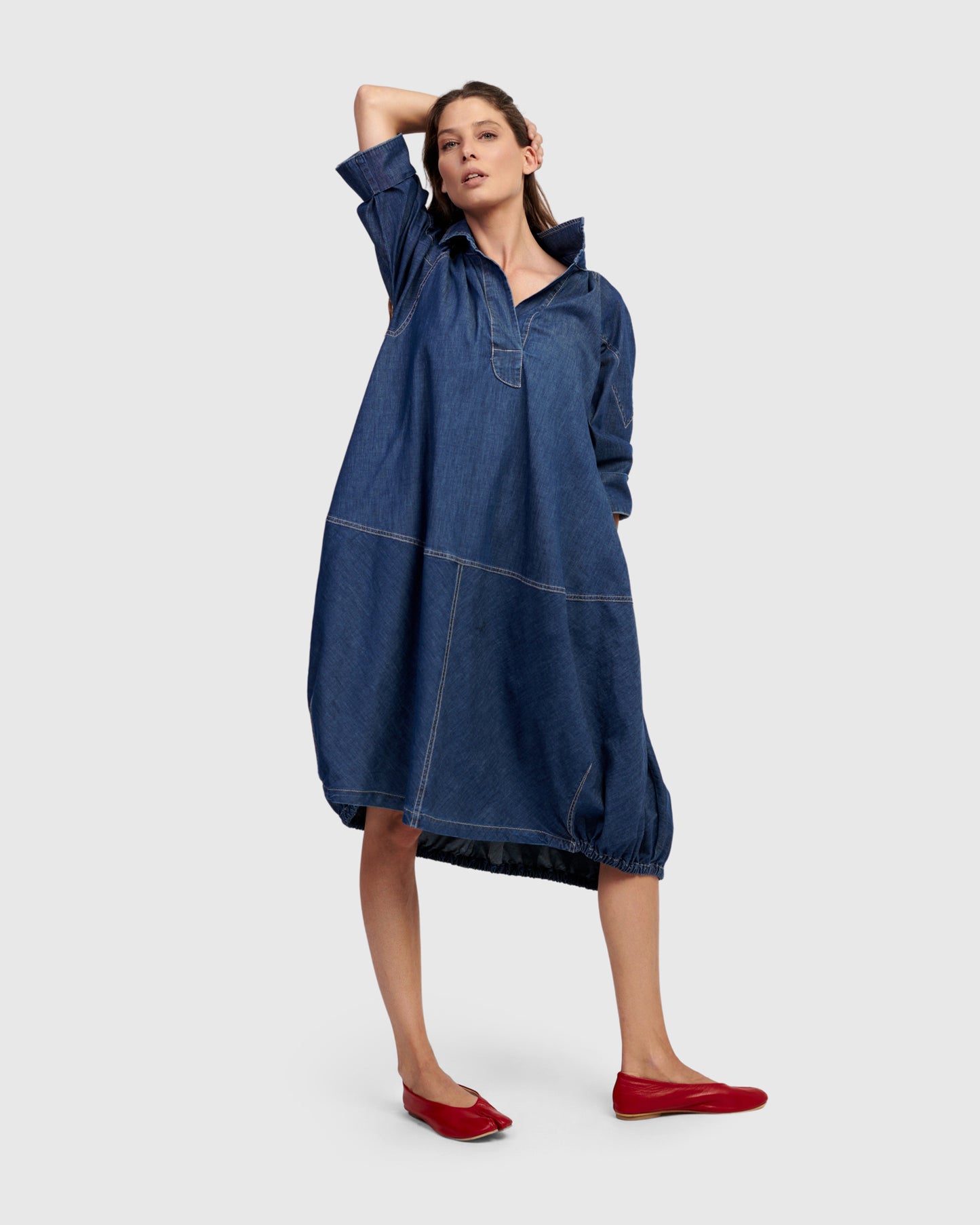 ALEMBIKA - Denim Dress
