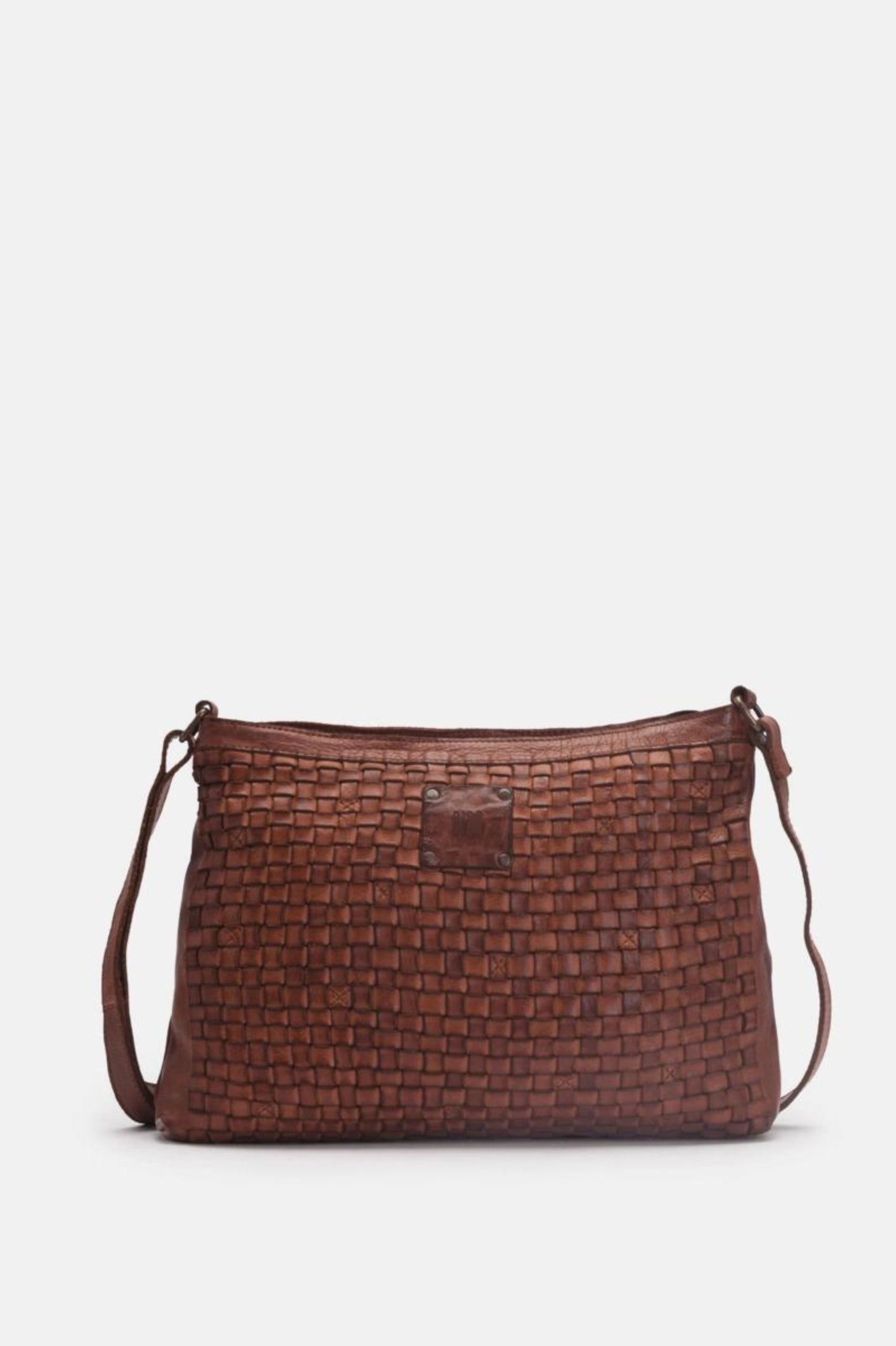 KANSAS - Medium Braided Crossbody Bag