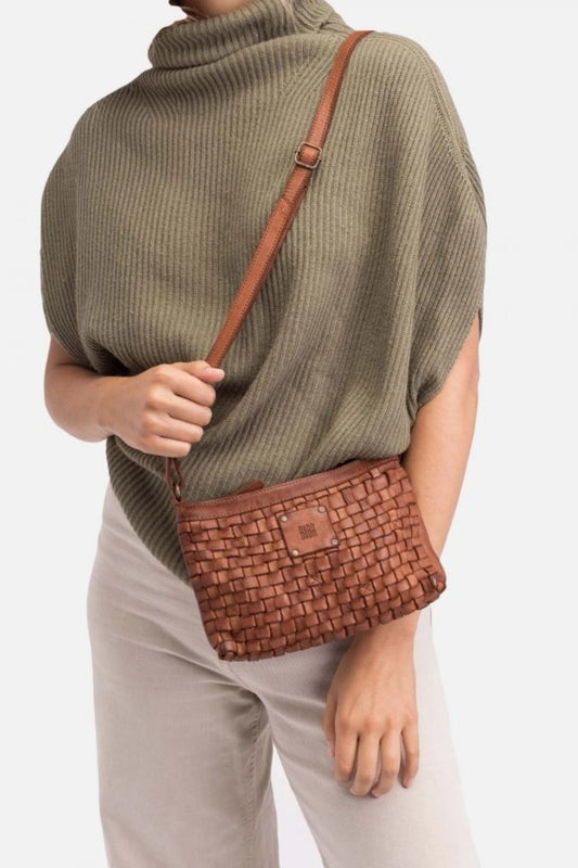 KANSAS - Small Braided Crossbody Bag