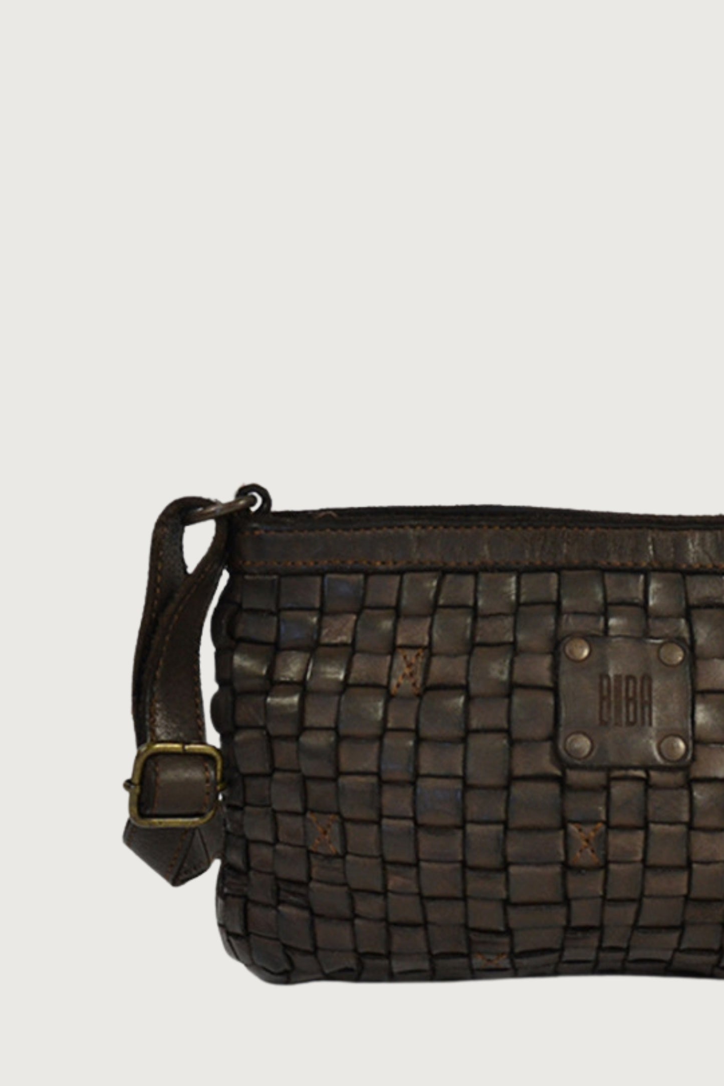 KANSAS - Small Braided Crossbody Bag