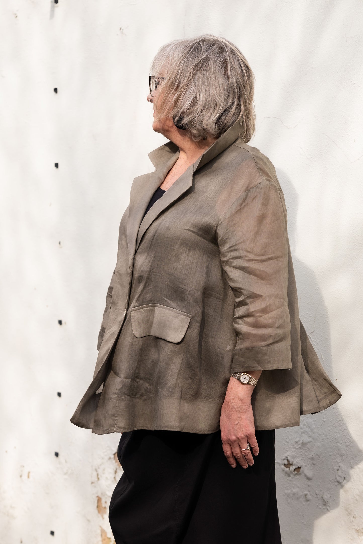 Finest Linen Sheer Jacket