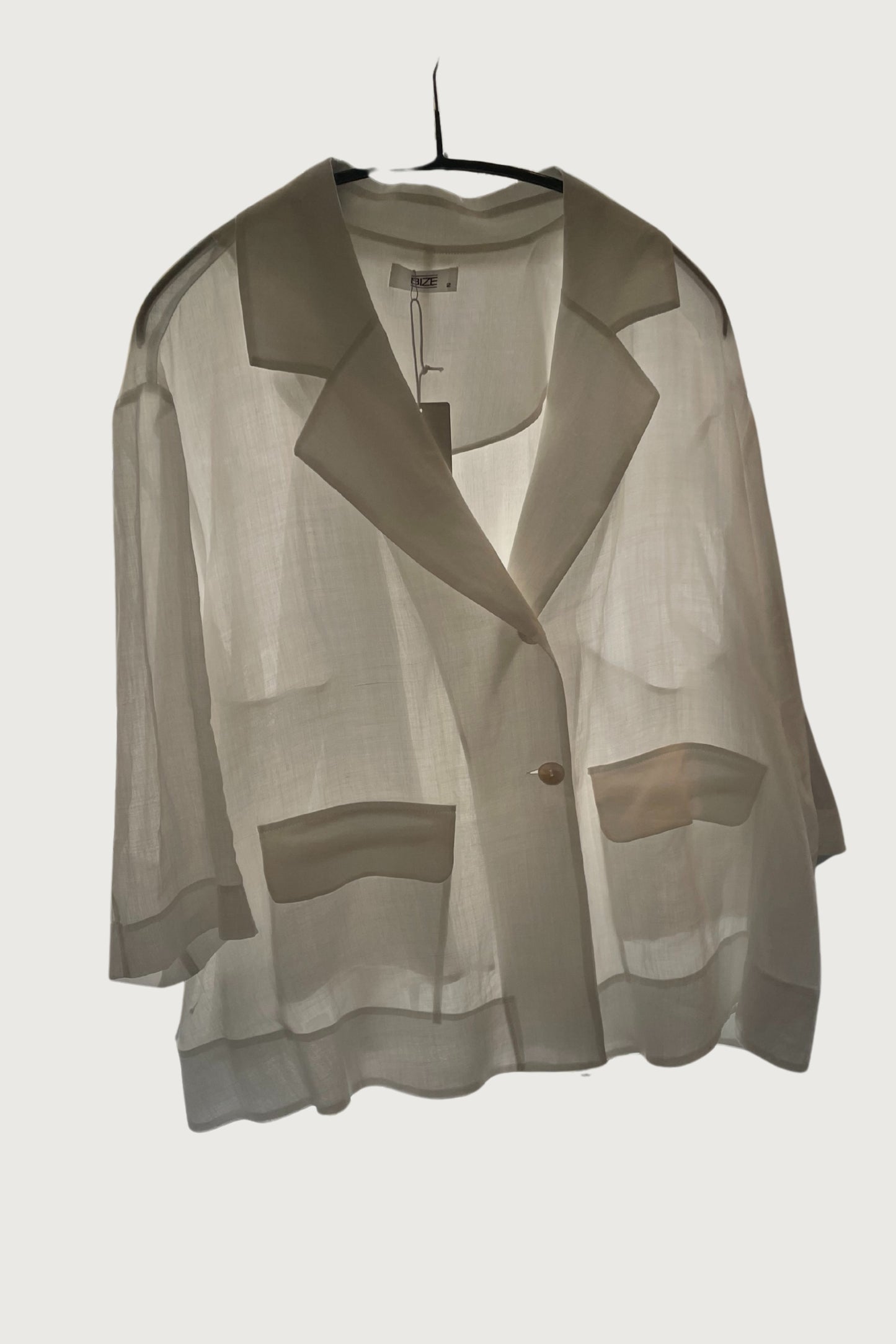 Finest Linen Sheer Jacket