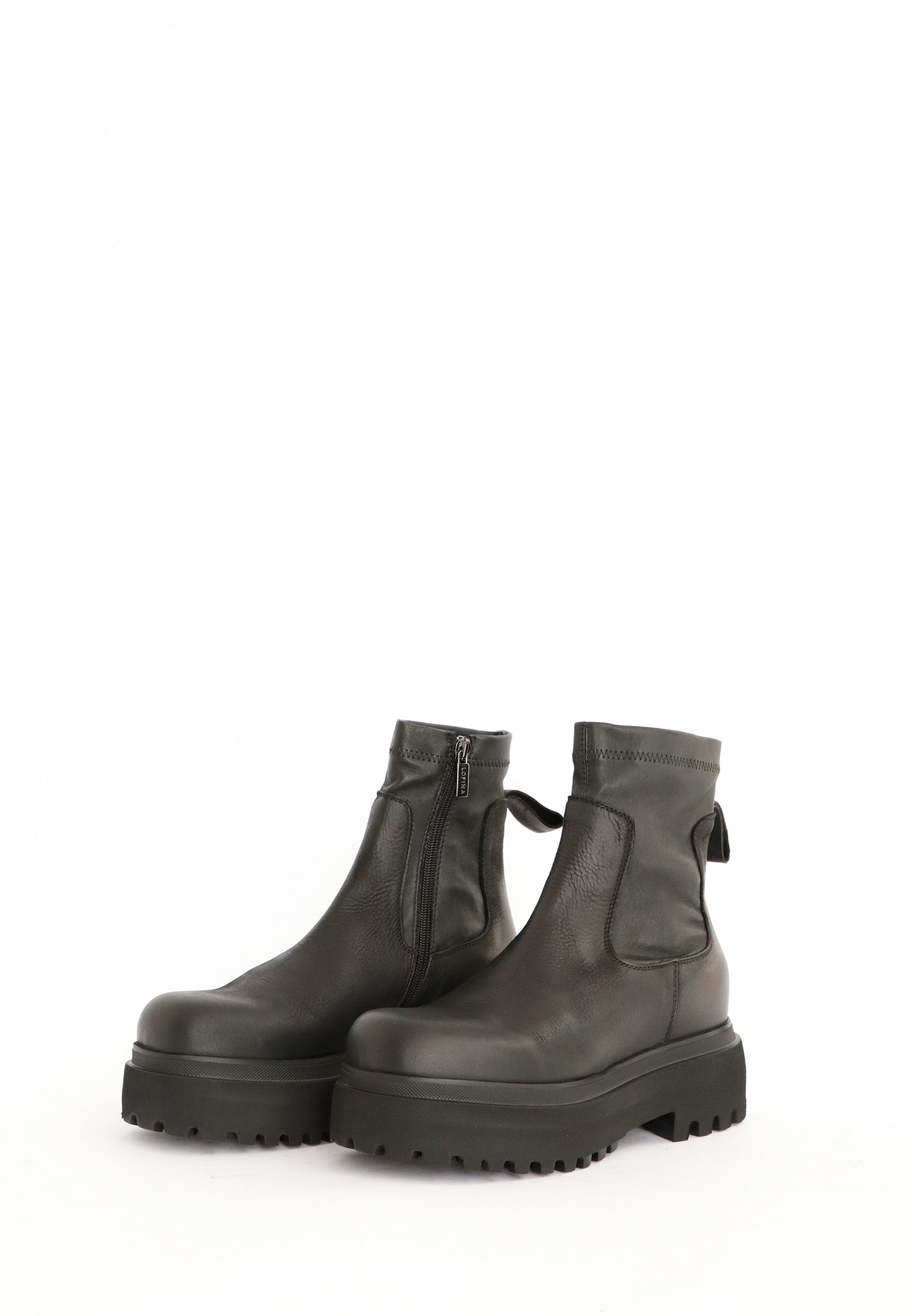LOFINA - Black Chunky Boots