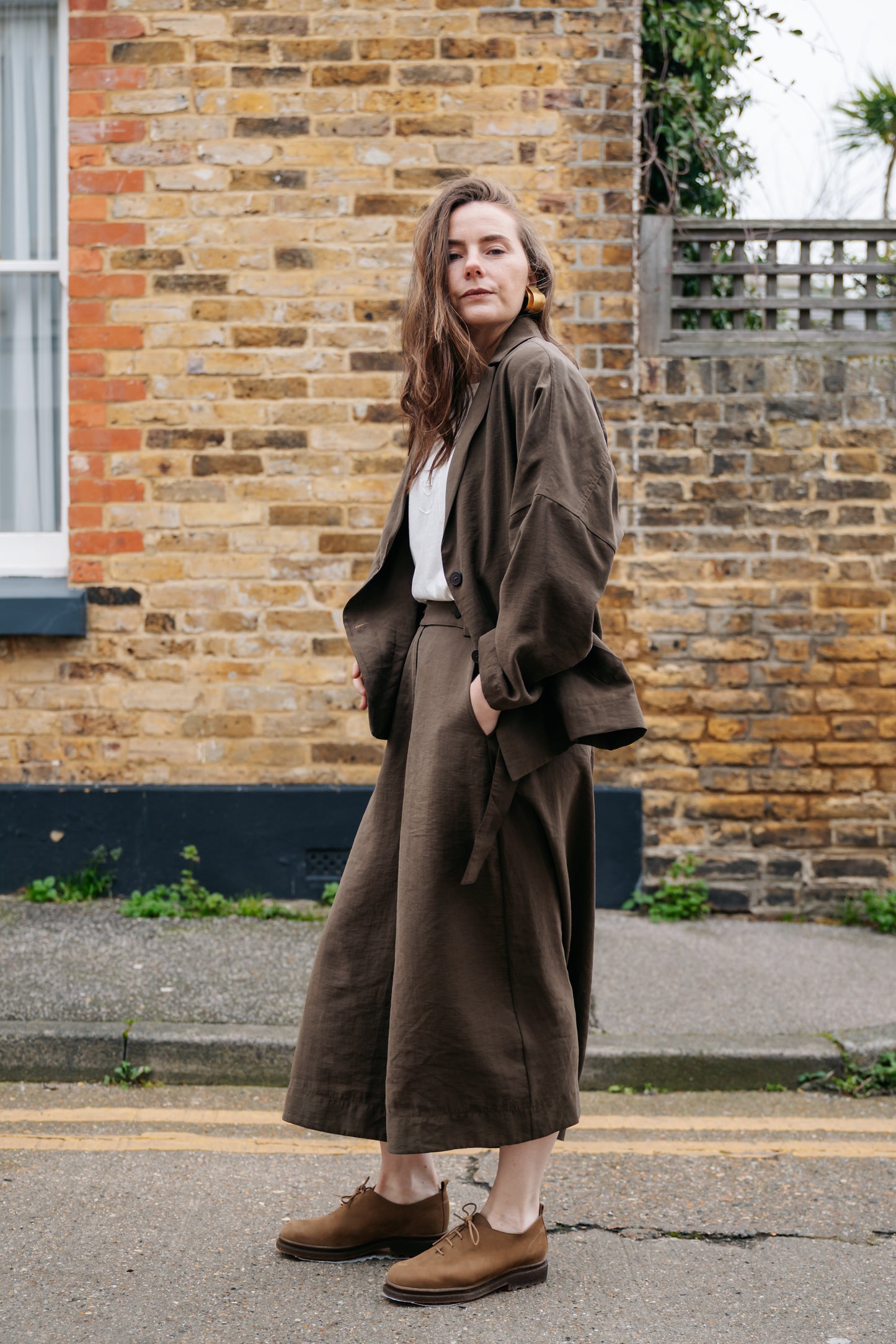 French Tencel Jacket
