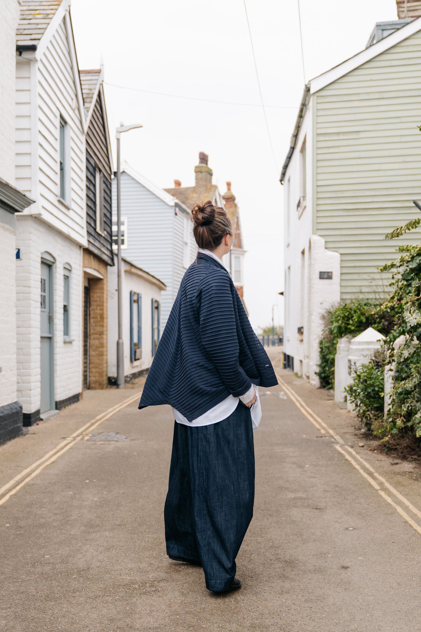 YACCOMARICARD - Jersey Split Hem Jacket