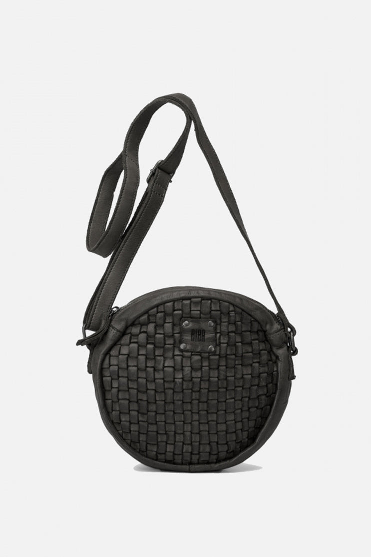 WOVEN - Round Crossbody Bag