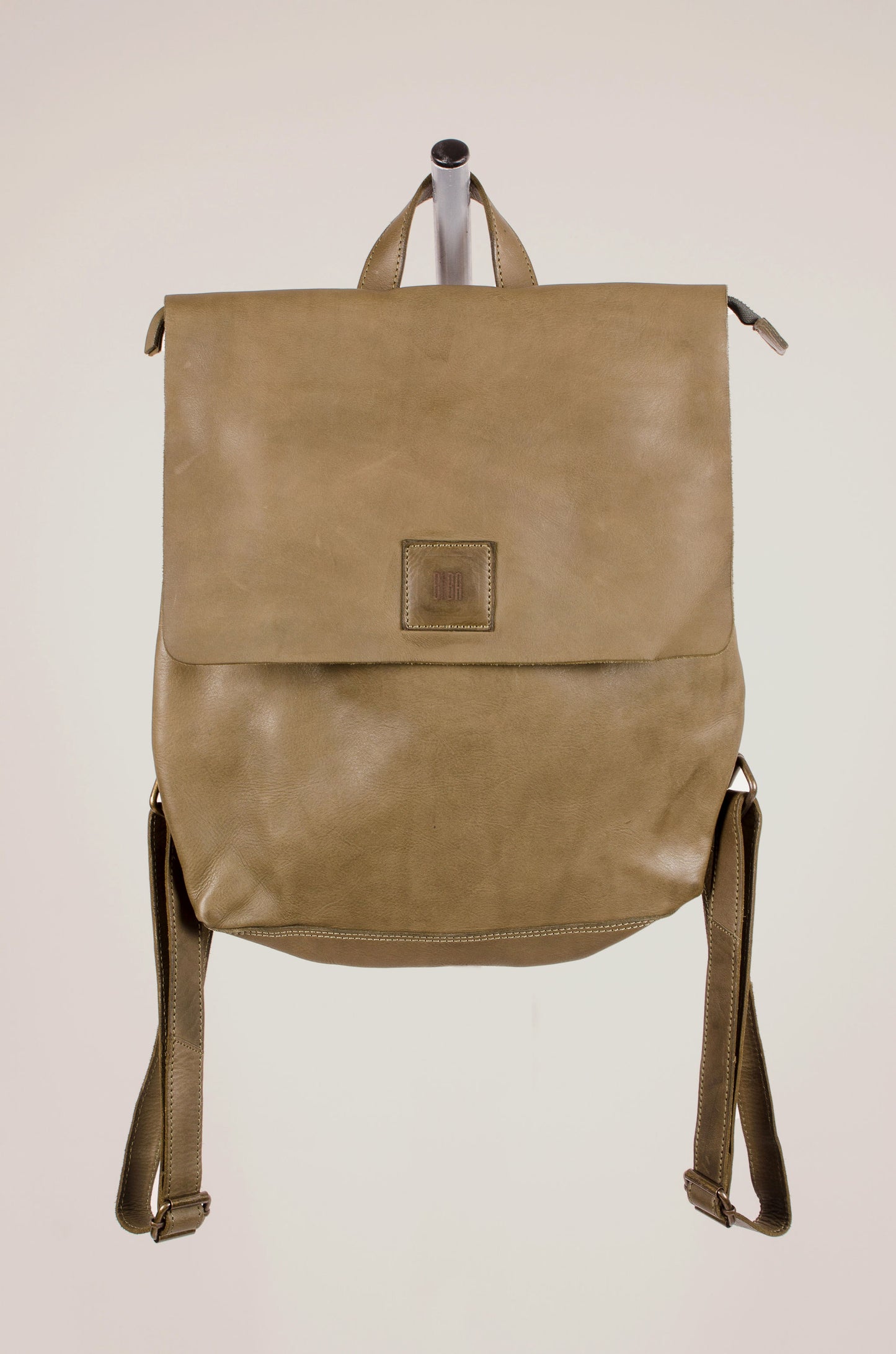 BOSTON- Leather Backpack