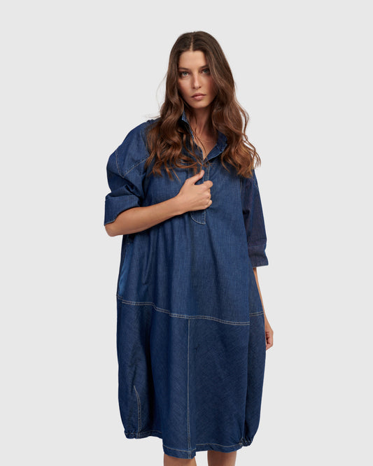 ALEMBIKA - Denim Dress