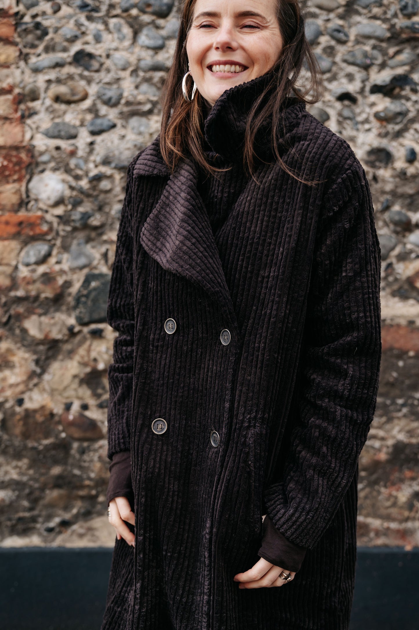 Brown Corduroy Coat