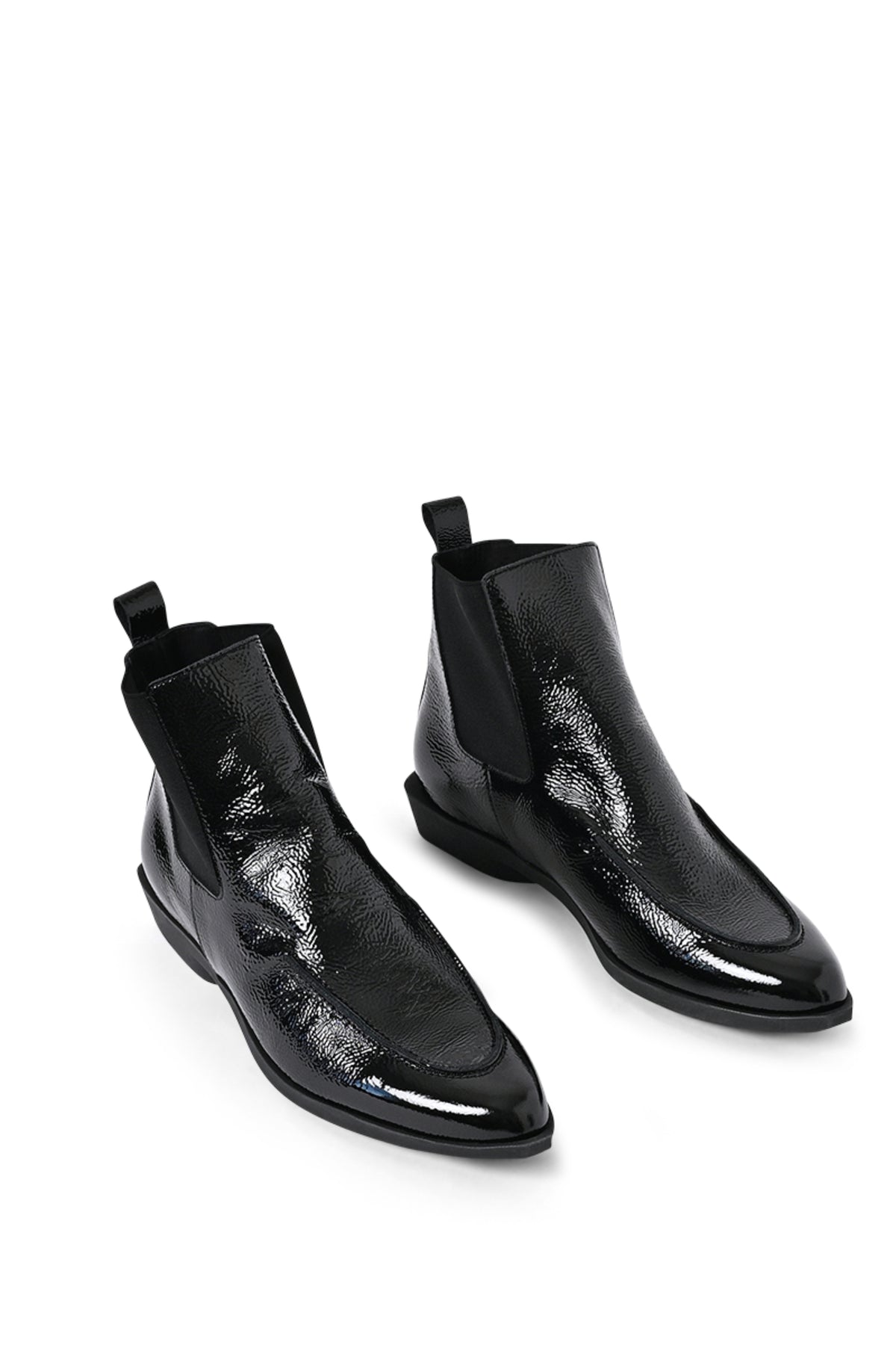 ARCHE - Beazal Patent Chelsea Boots