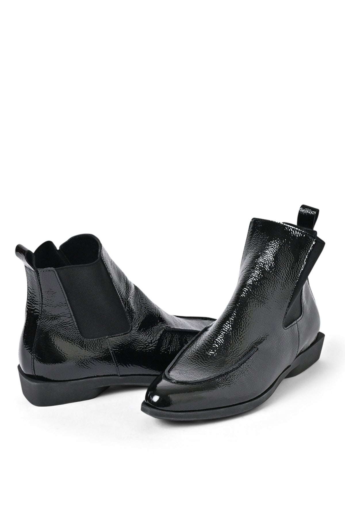 ARCHE - Beazal Patent Chelsea Boots