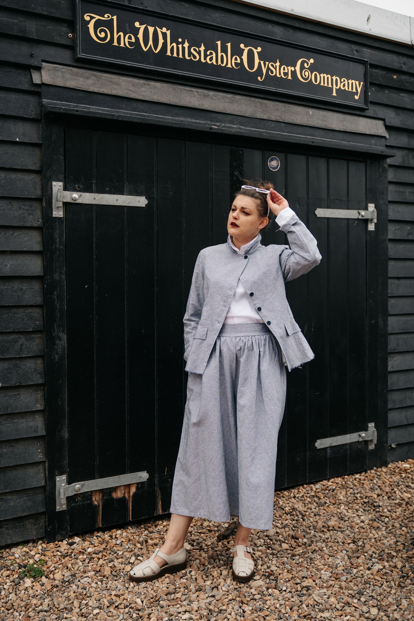 BACI - Pinstripe Blue Jacket