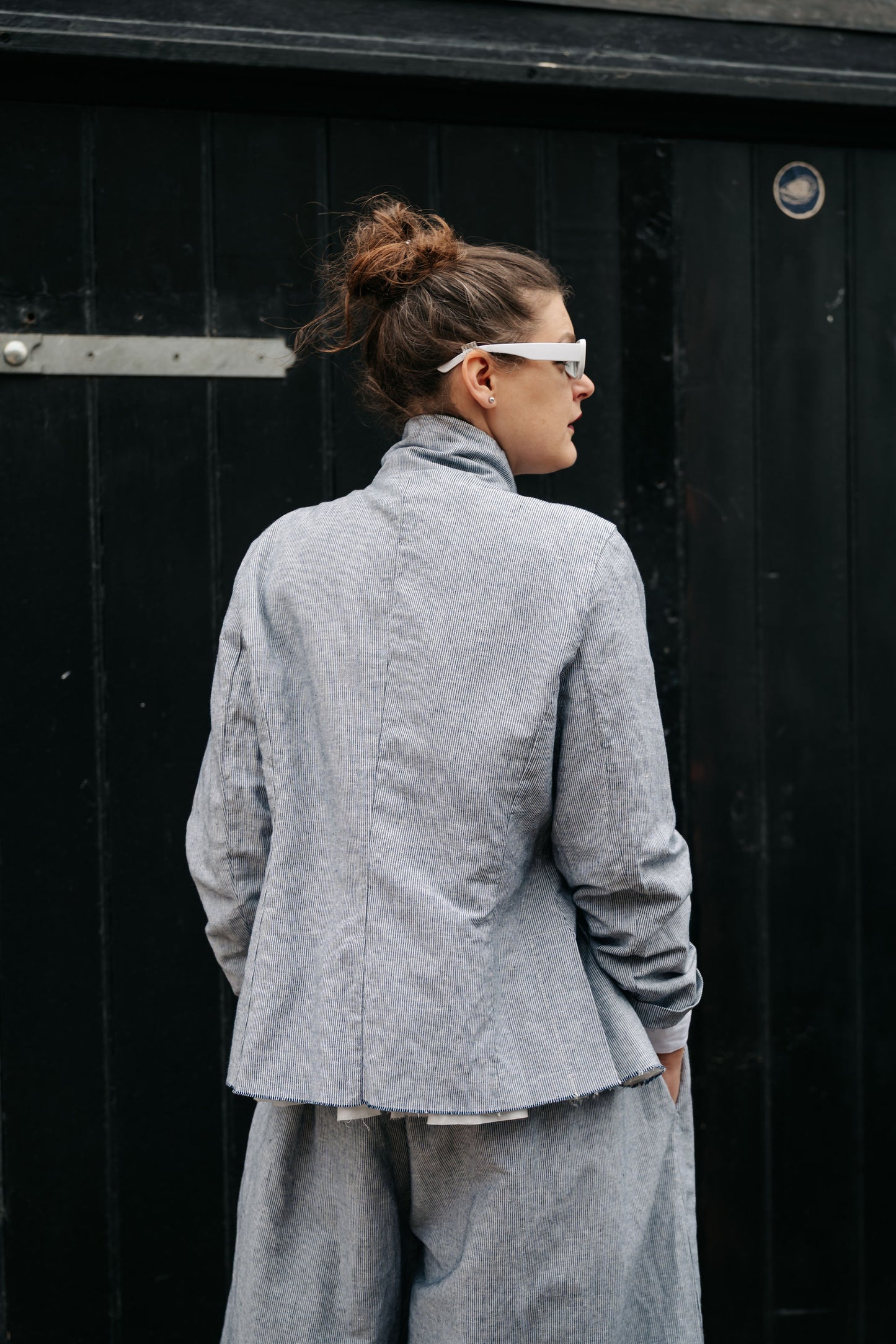 BACI - Pinstripe Blue Jacket