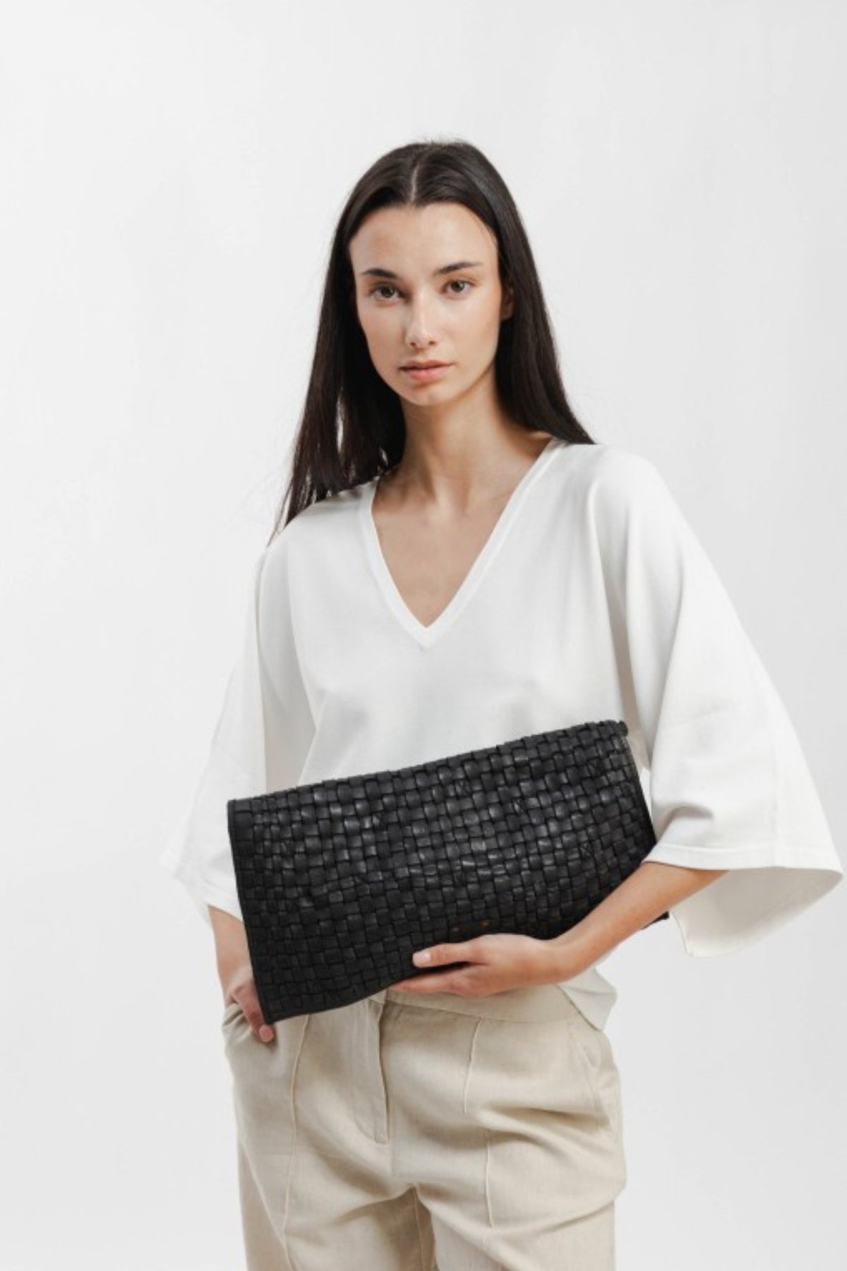KANSAS - Long Flap Cross Body Bag