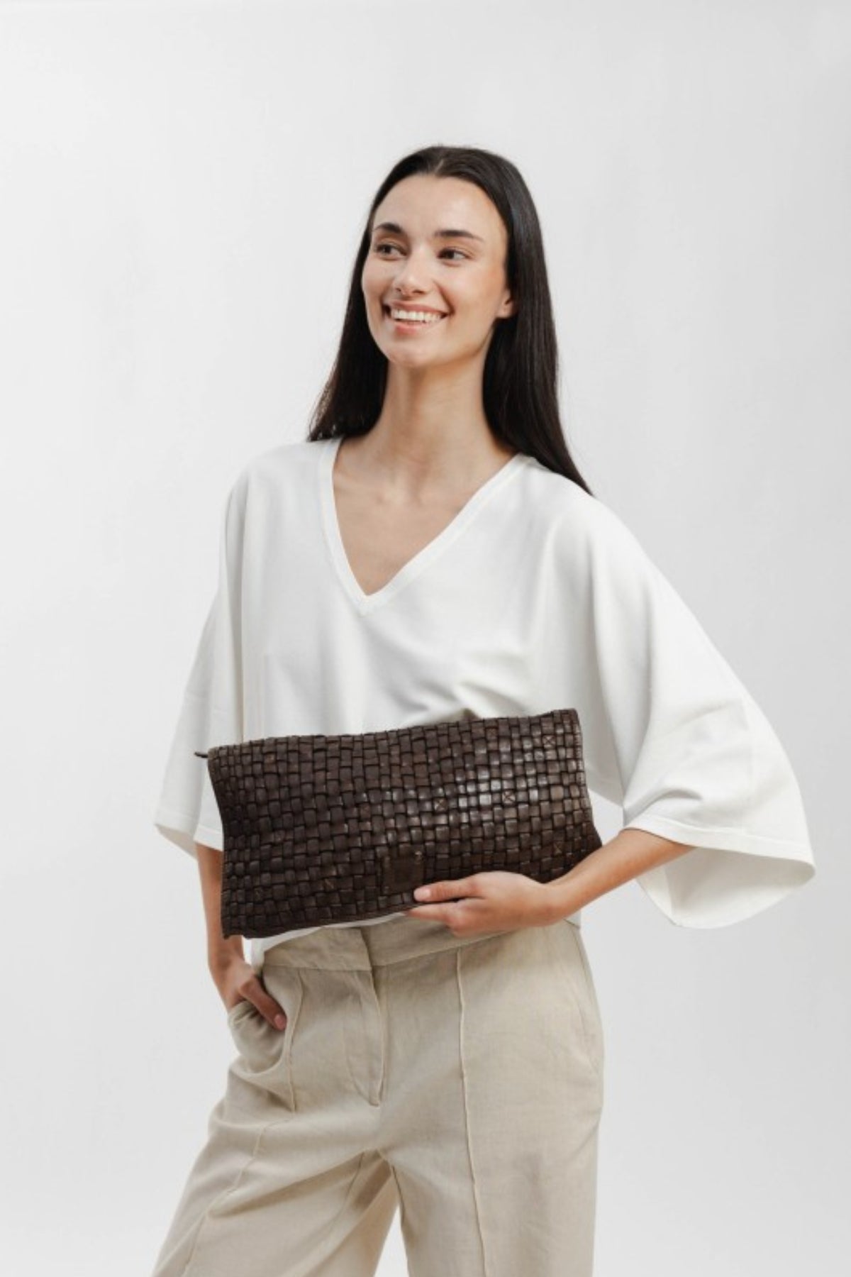 KANSAS - Long Flap Cross Body Bag