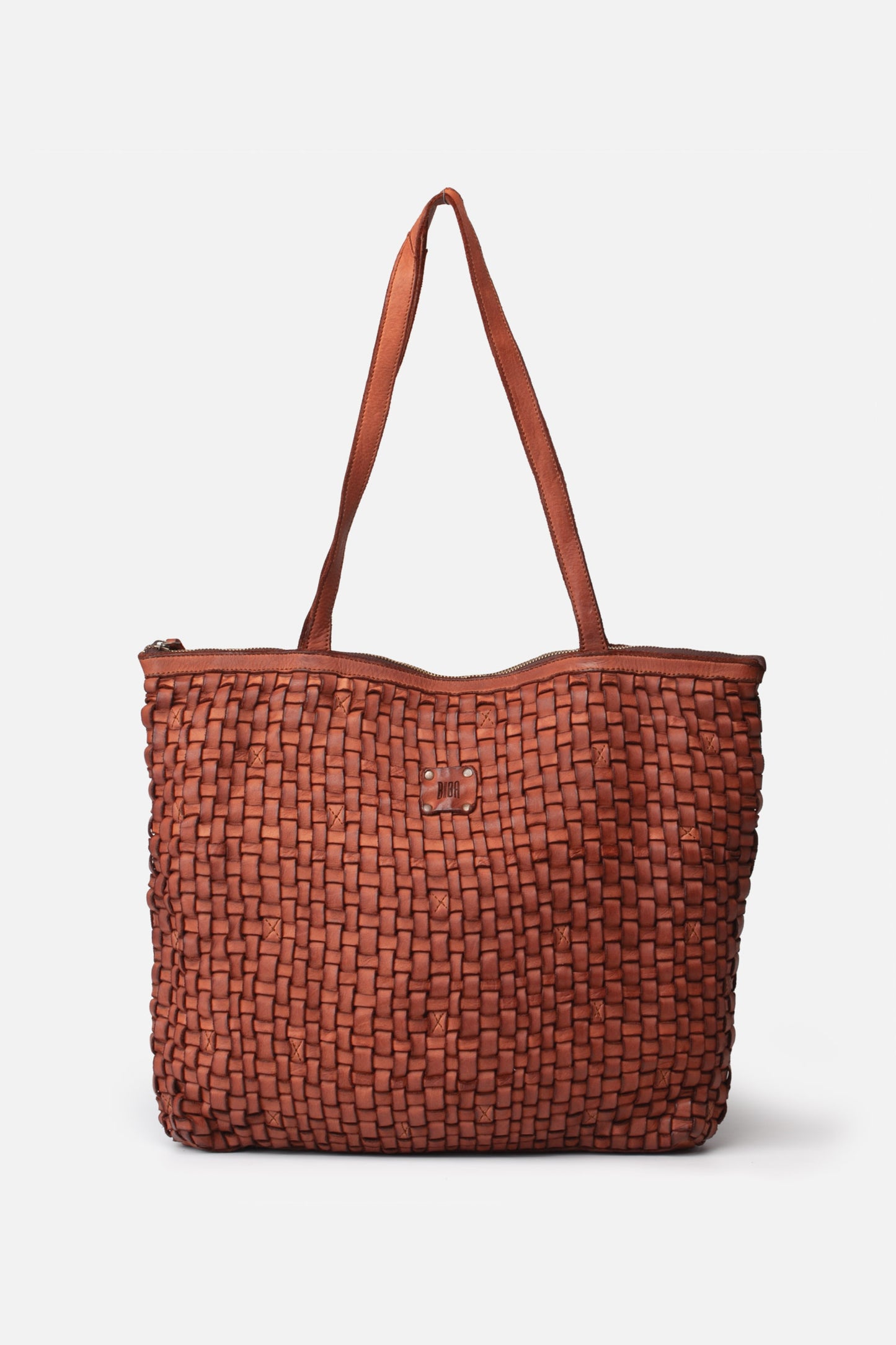 KANSAS - Braided Leather Bag
