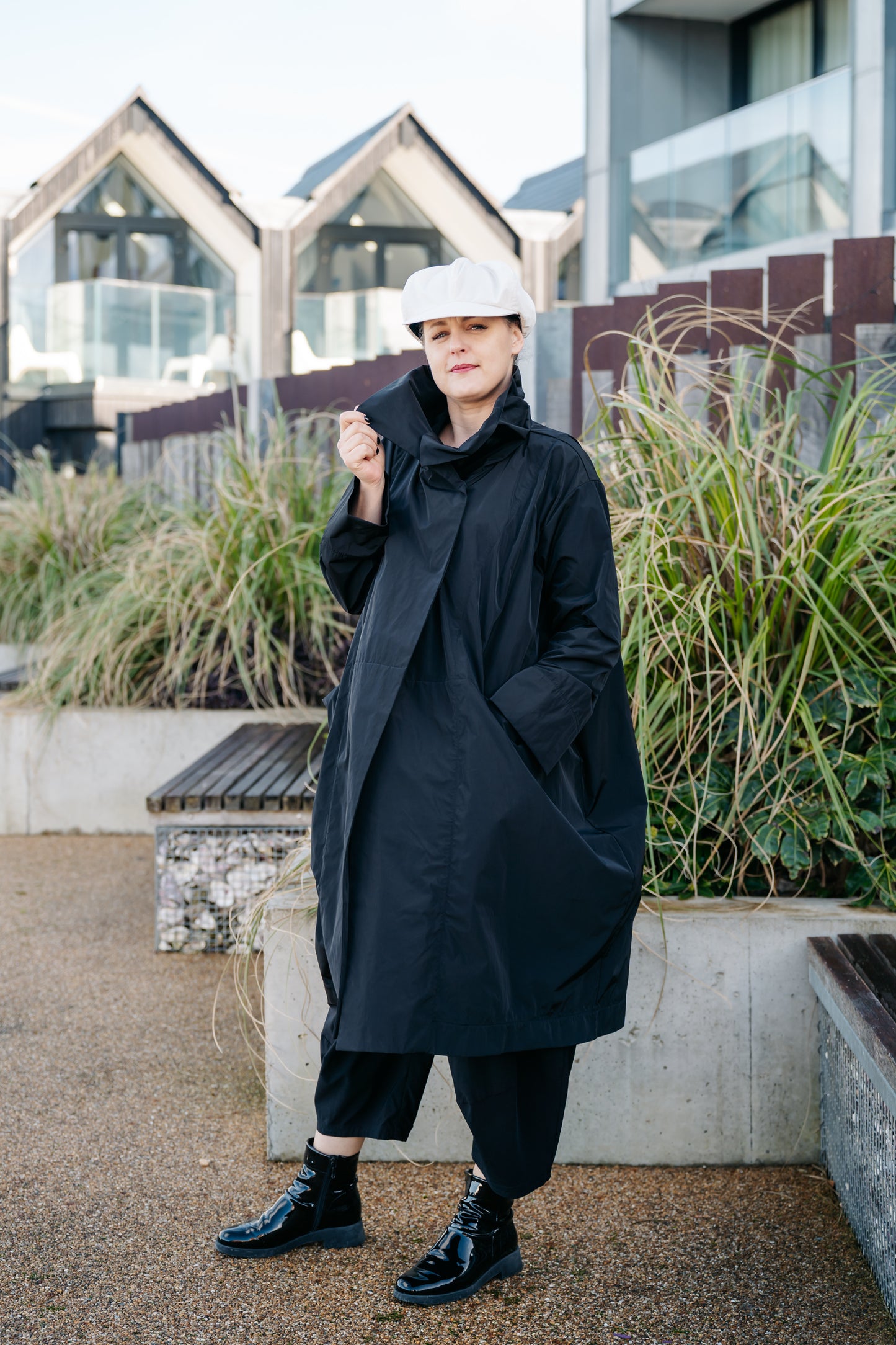 Moira Black Trench