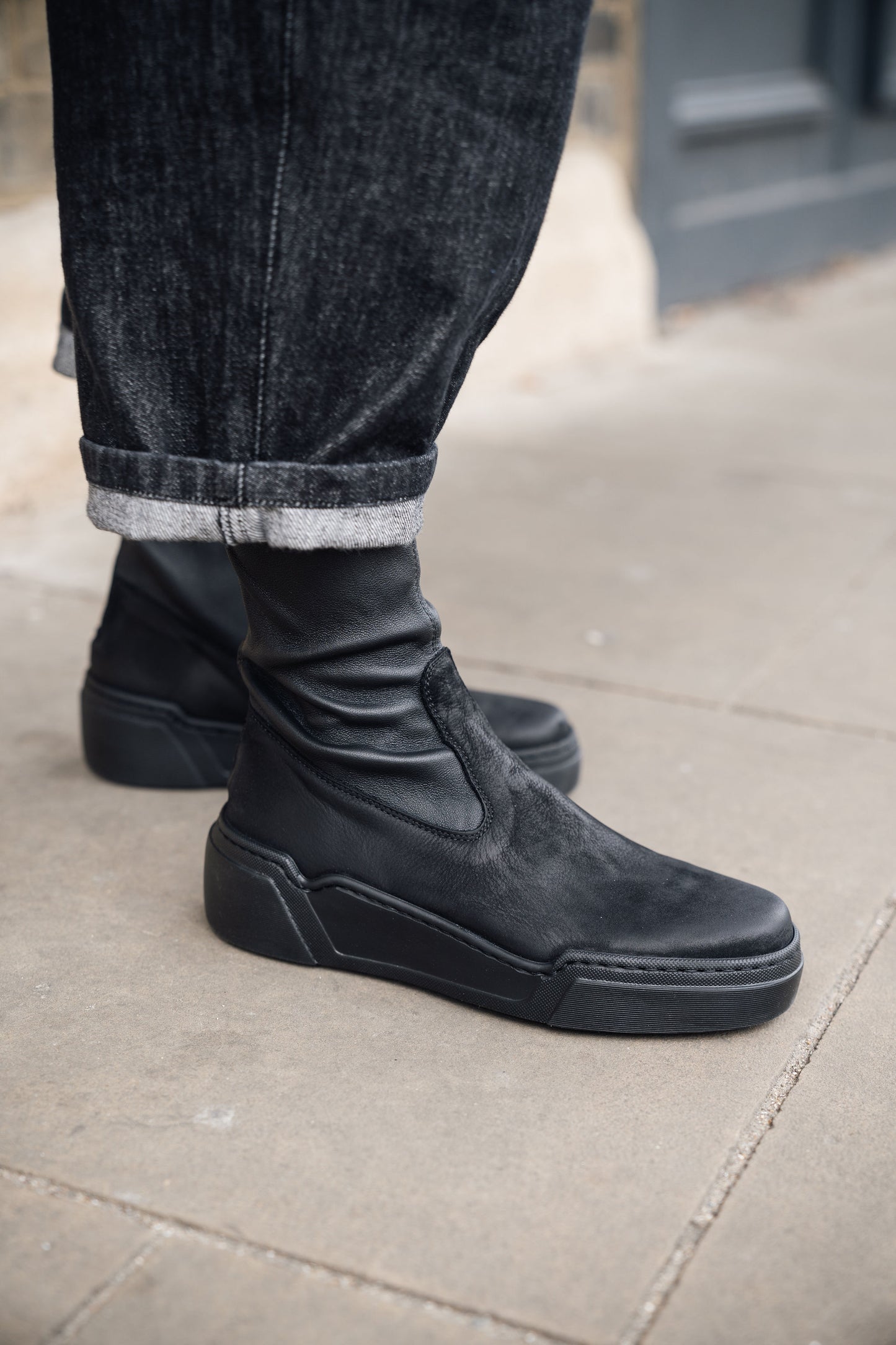 LOFINA - Stretch Leather Boot