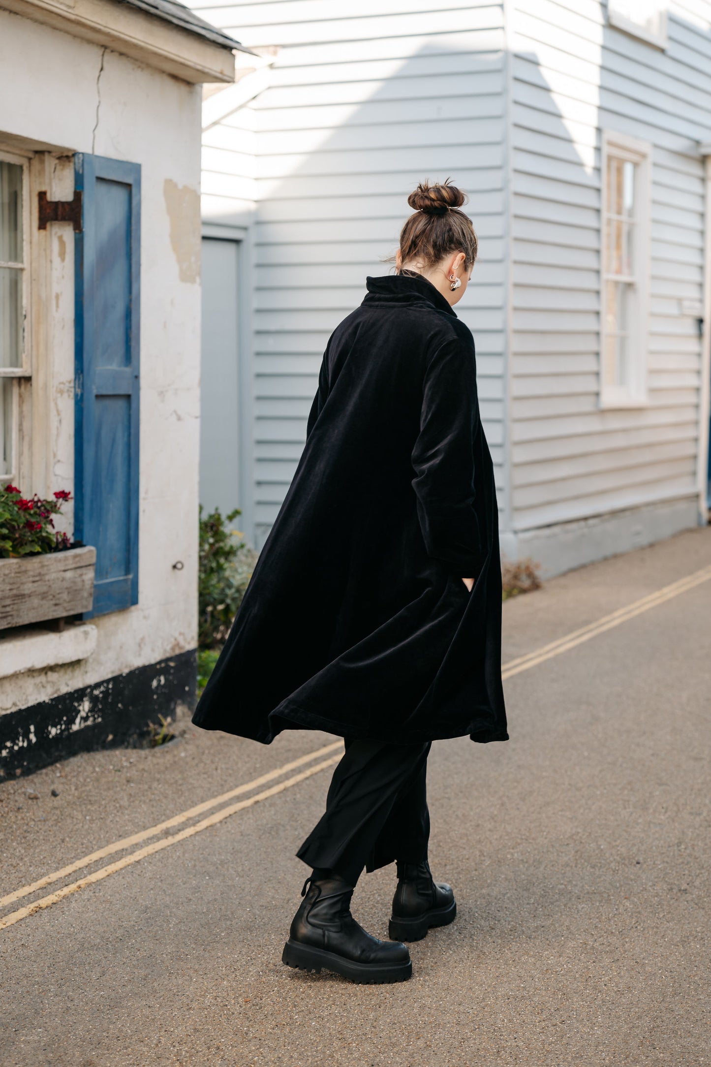 Black Velvet Coat