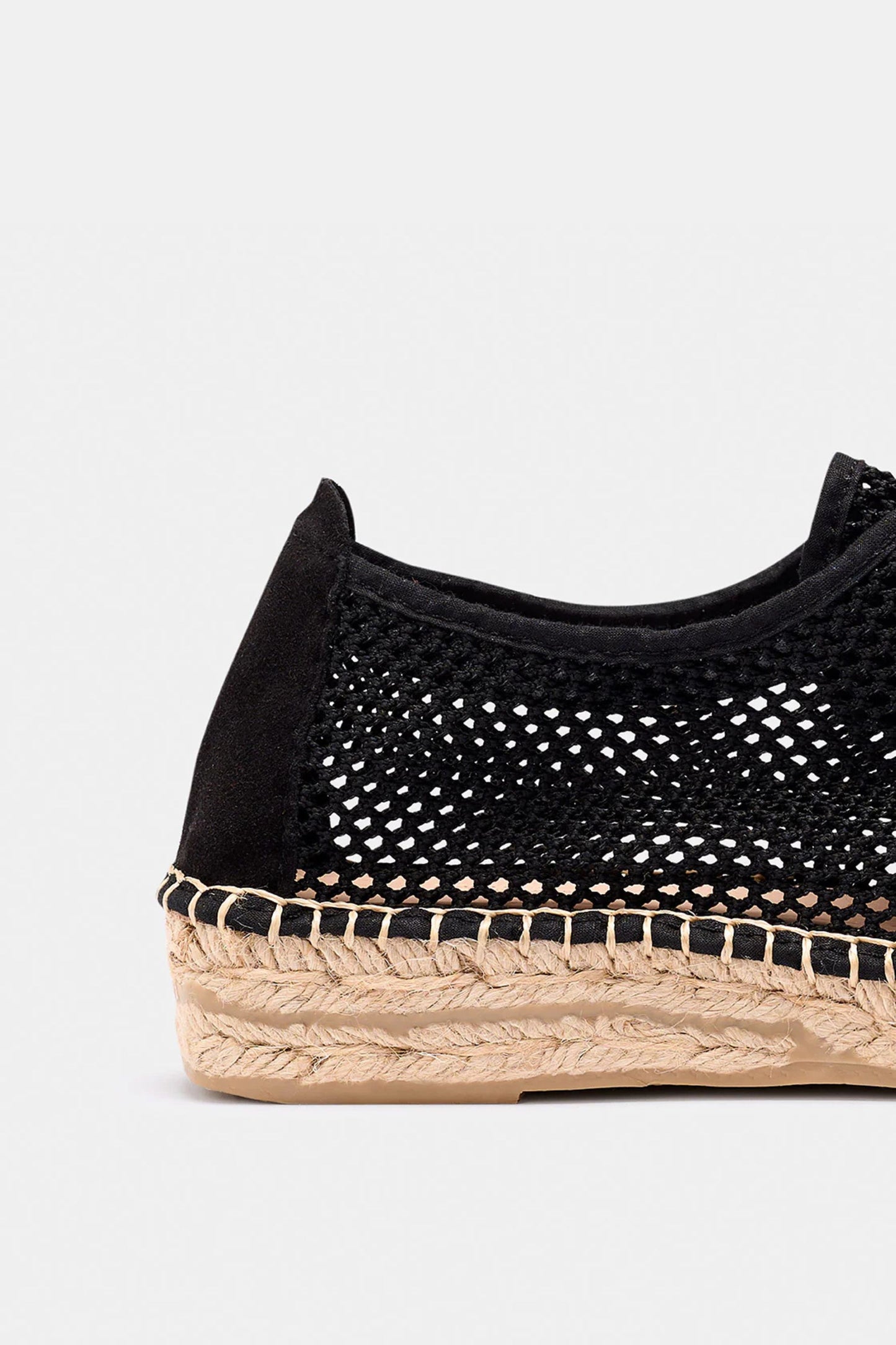 Black Mesh Wallabees