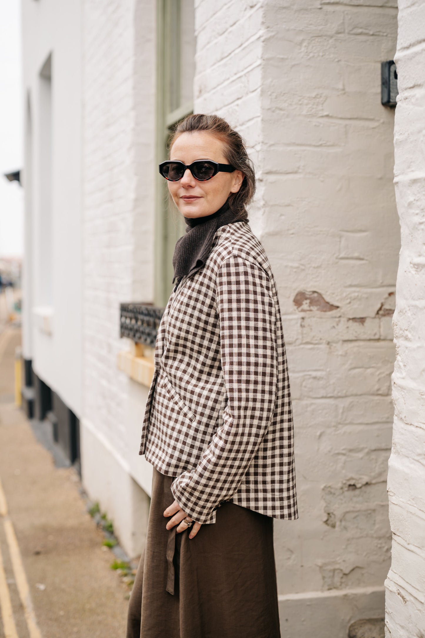 French Gingham Jacket