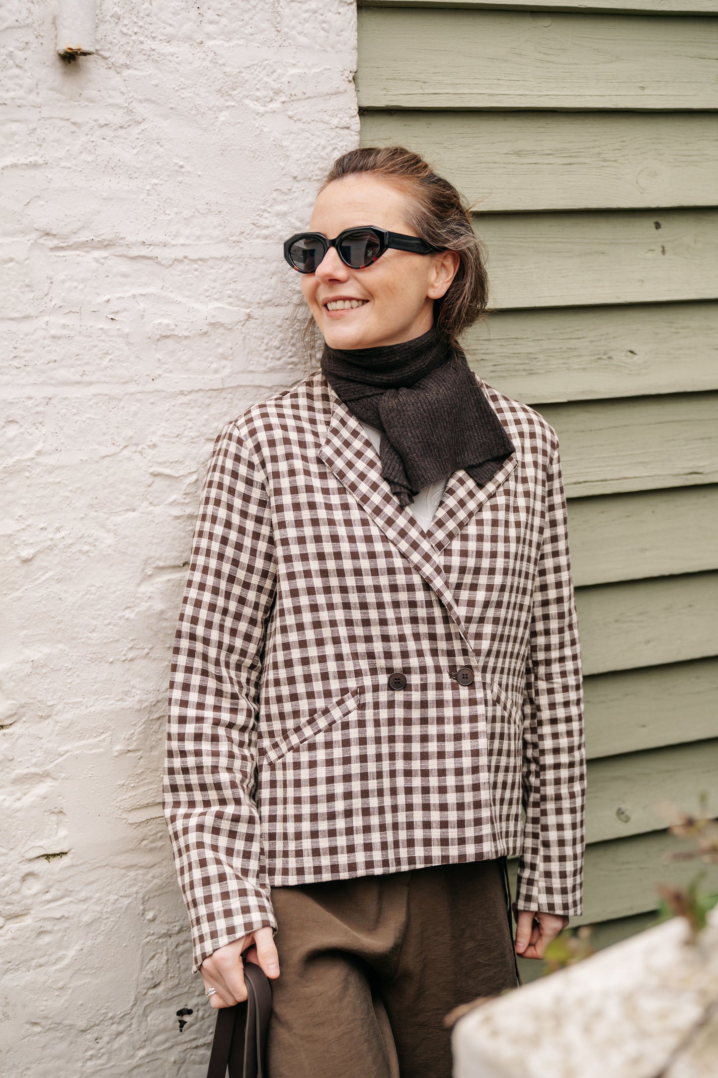 French Gingham Jacket