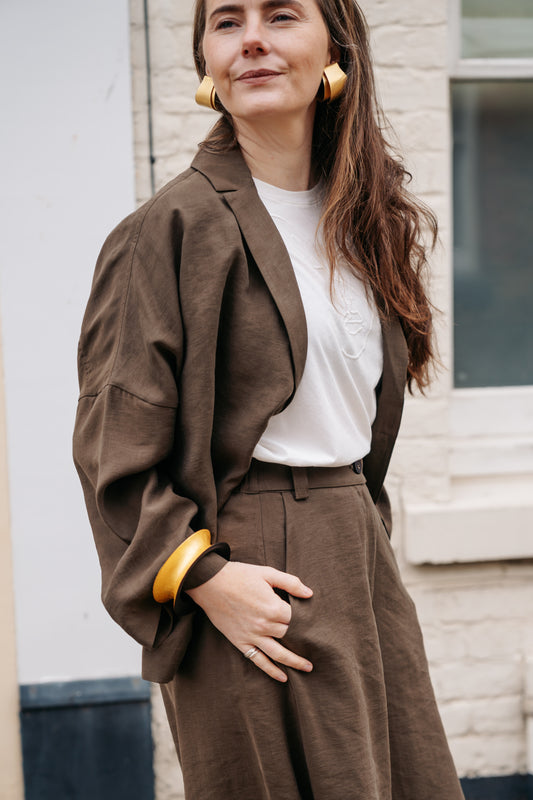 French Tencel Jacket