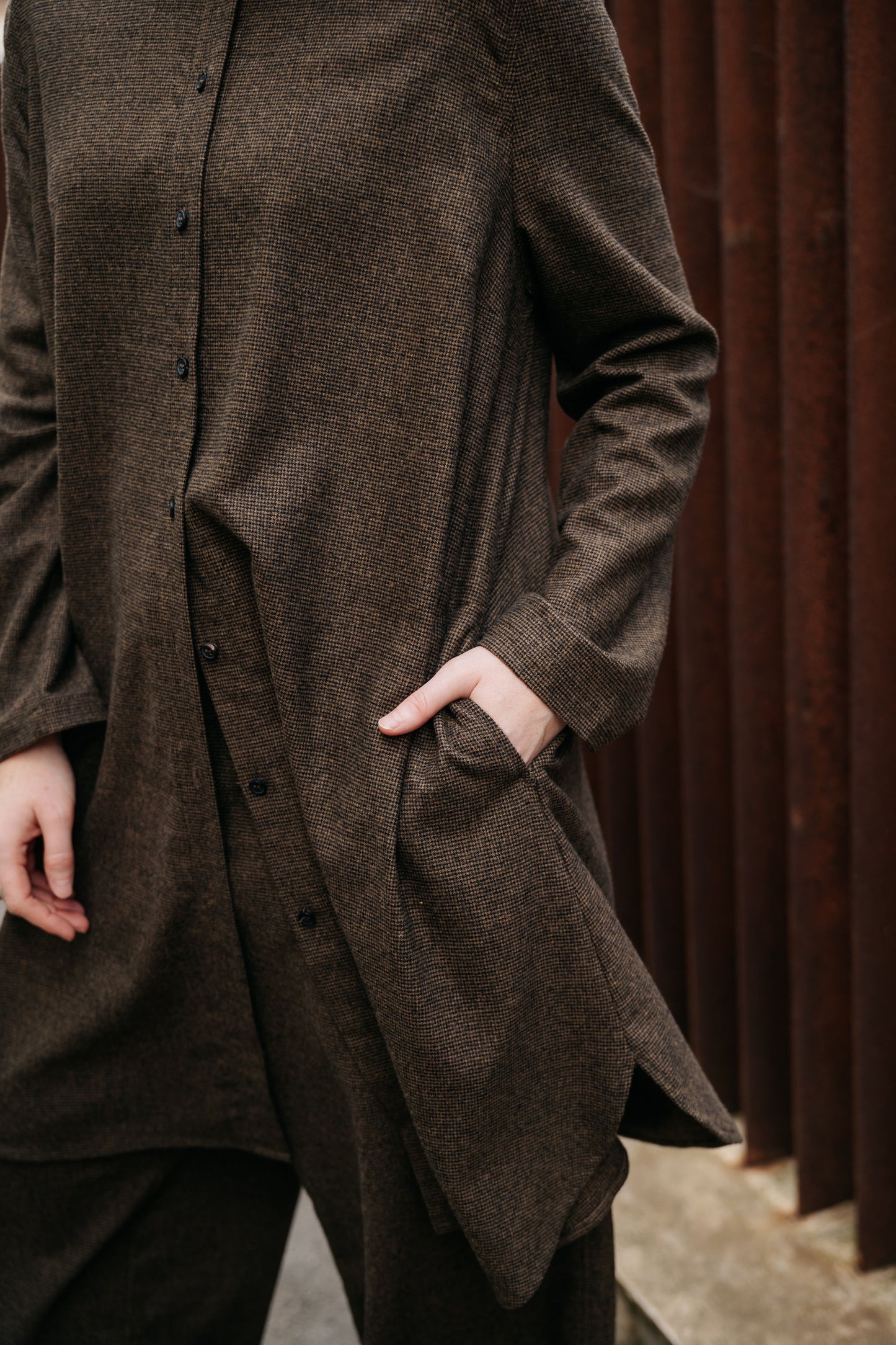 OSKA - Wool Blend 514 Shirt Jacket