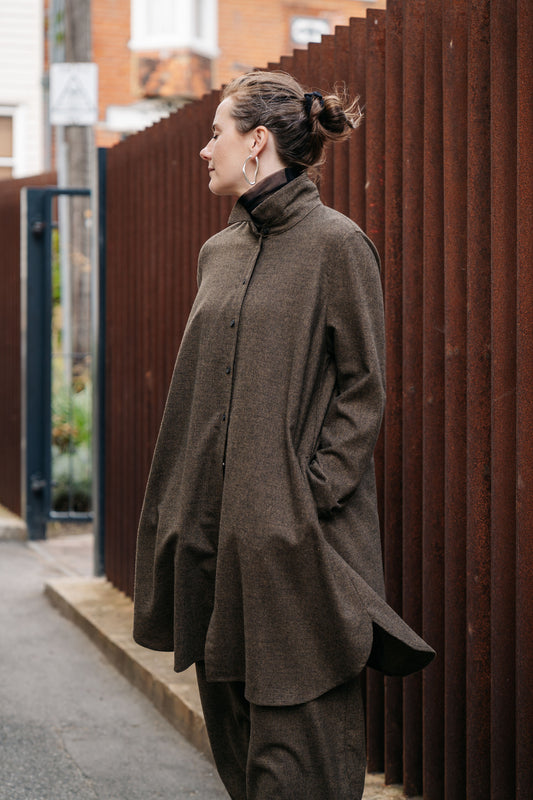 OSKA - Wool Blend 514 Shirt Jacket