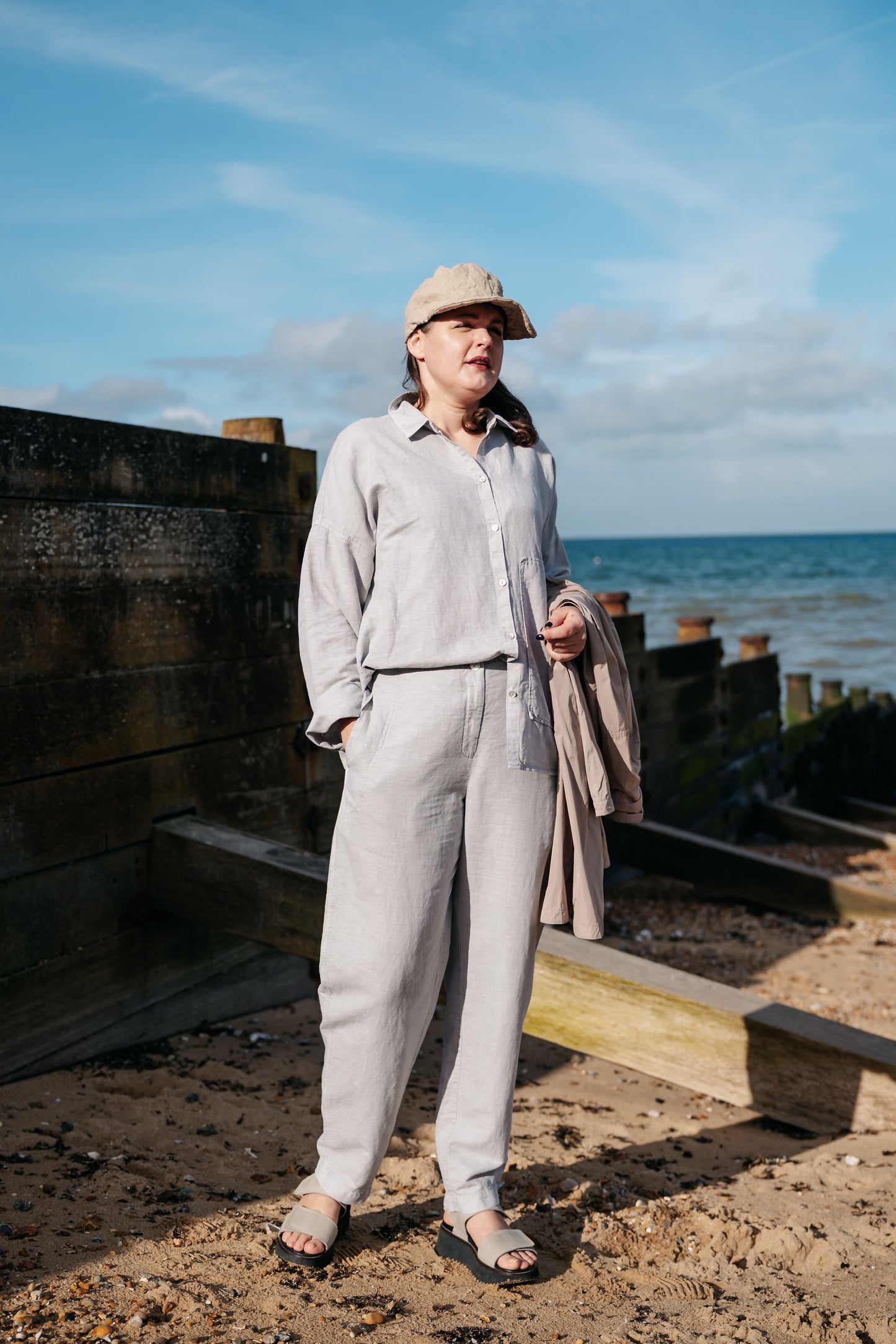 OSKA - Chalk 636 Trousers