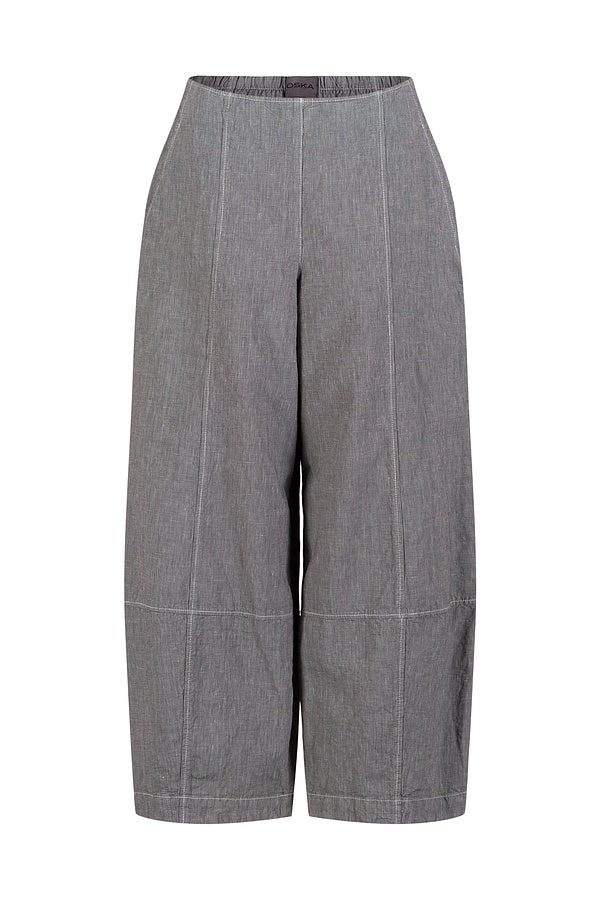 OSKA - Linen Cotton Houndstooth 522 Trousers