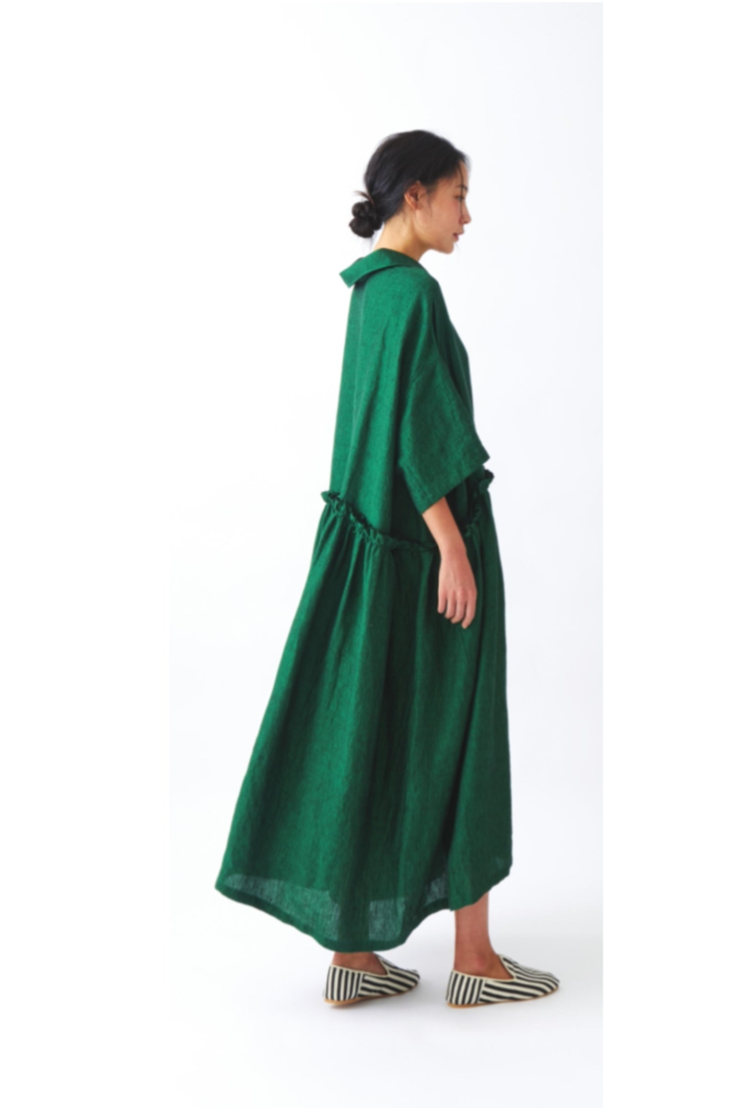 SOH - Green Linen Dress