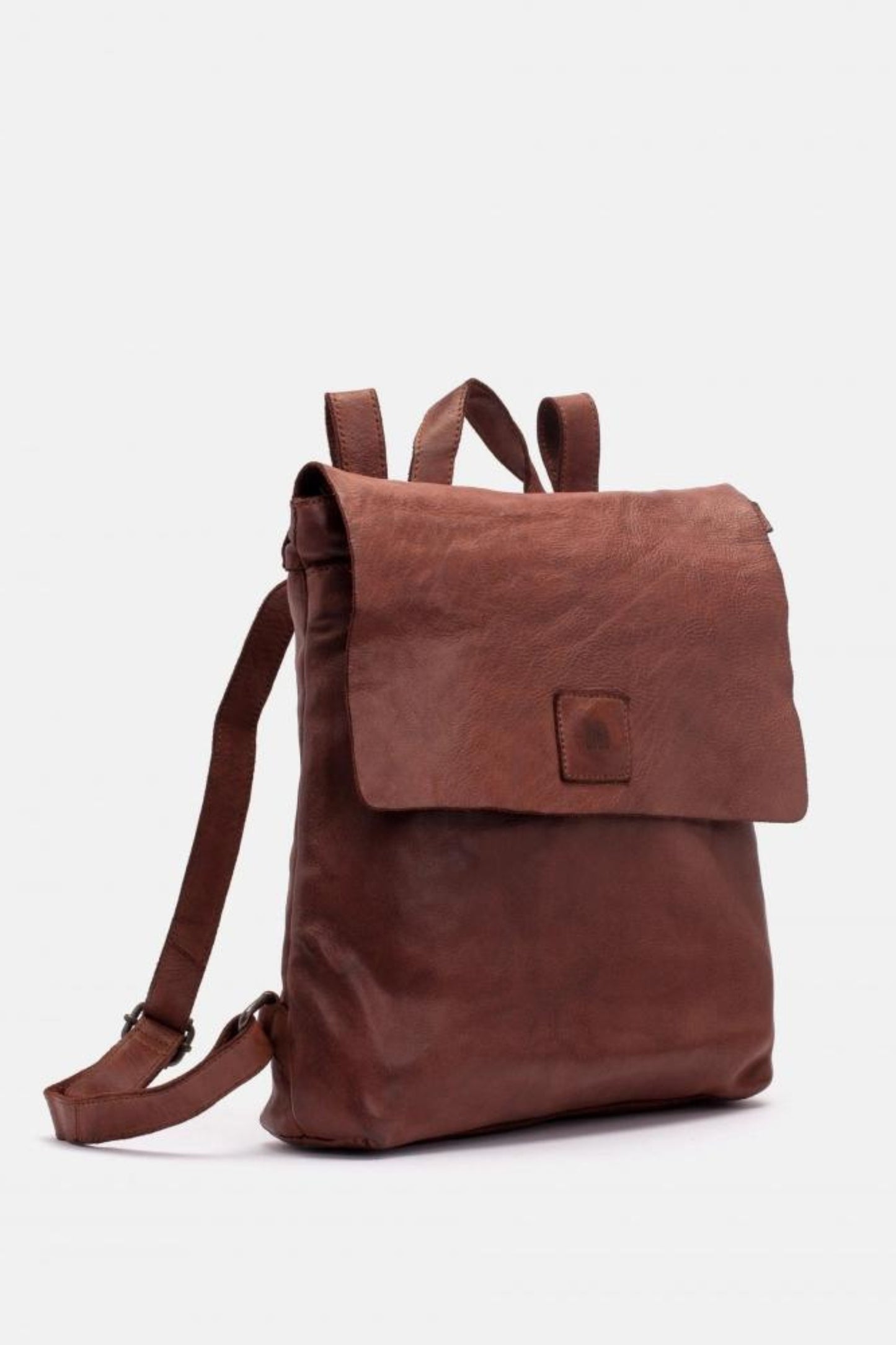 BOSTON- Leather Backpack