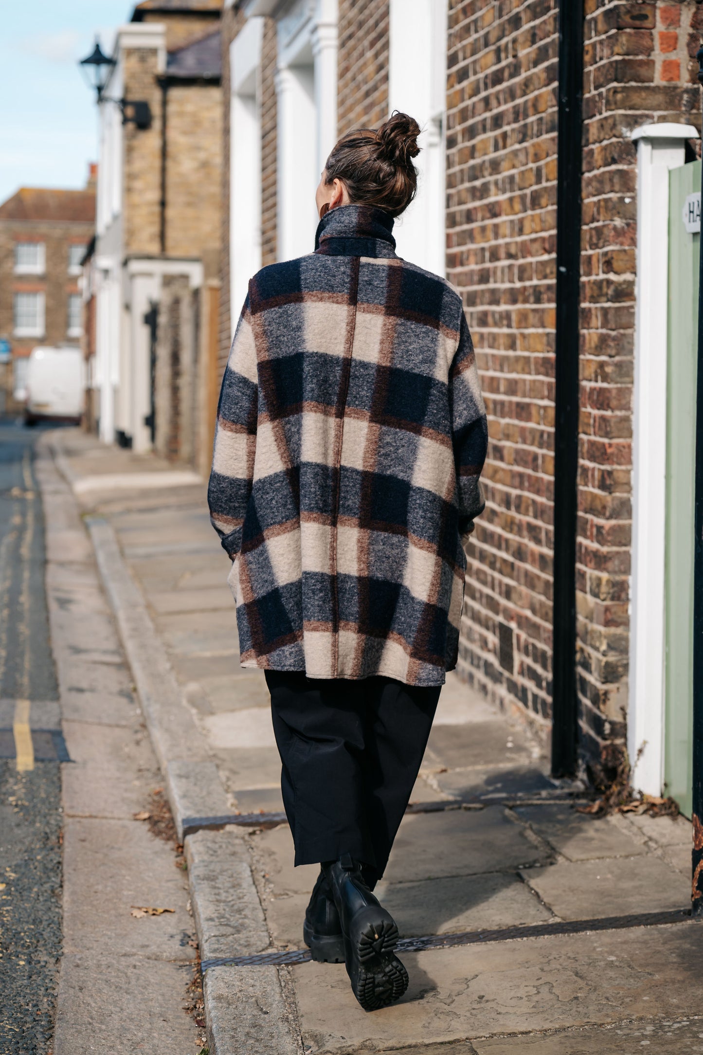 THING - Check Boiled Wool Shirt Jacket