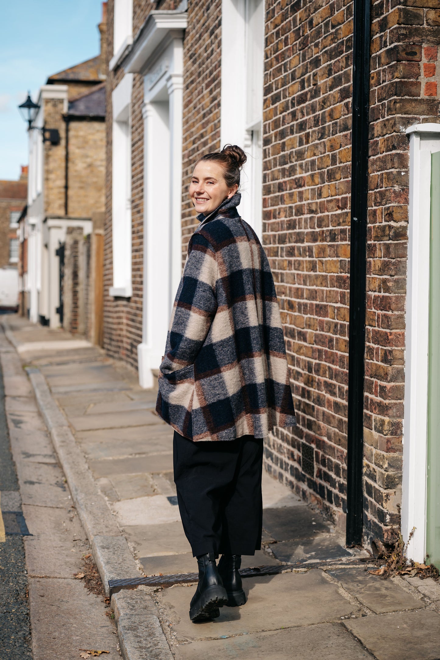 THING - Check Boiled Wool Shirt Jacket