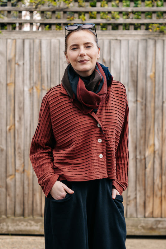 YACCOMARICARD - Jersey Cropped Jacket