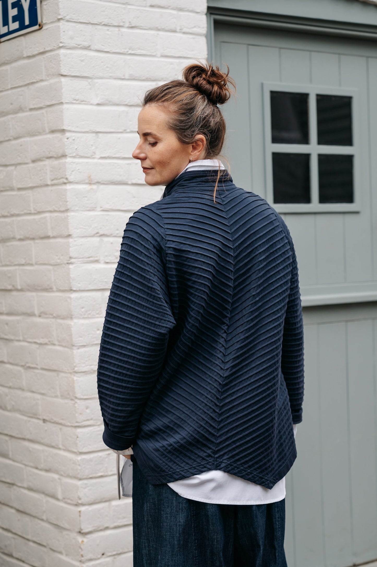 YACCOMARICARD - Jersey Split Hem Jacket